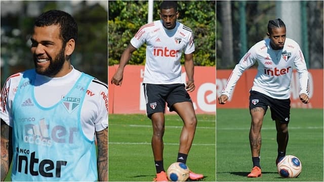 Montagem - Treino São Paulo