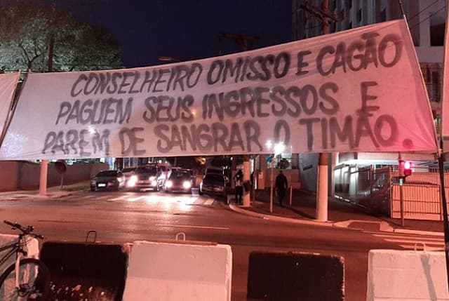 Protesto - Corinthians