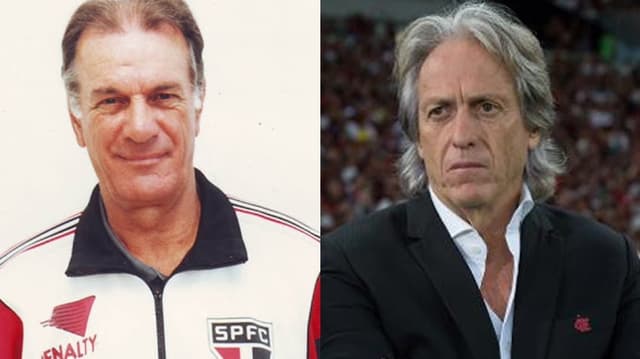 Telê Santana e Jorge Jesus