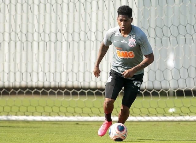 Yony González - Treino Corinthians