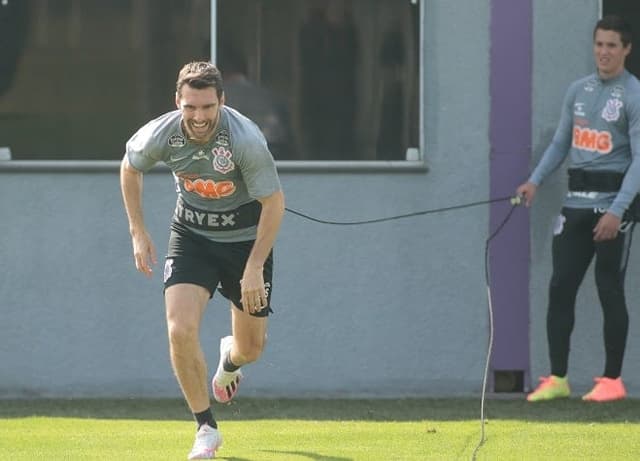 Treino Corinthians - Boselli