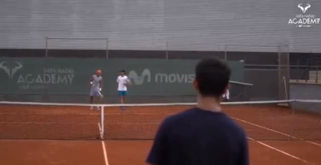 Nadal com Daniel Rincon