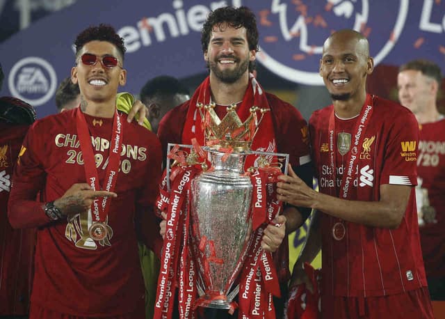 Liverpool - Firmino, Alisson e Fabinho