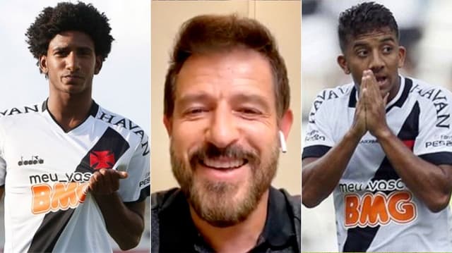 Montagem Vasco - Thalles Magno, Ramon e Vinícius Paiva