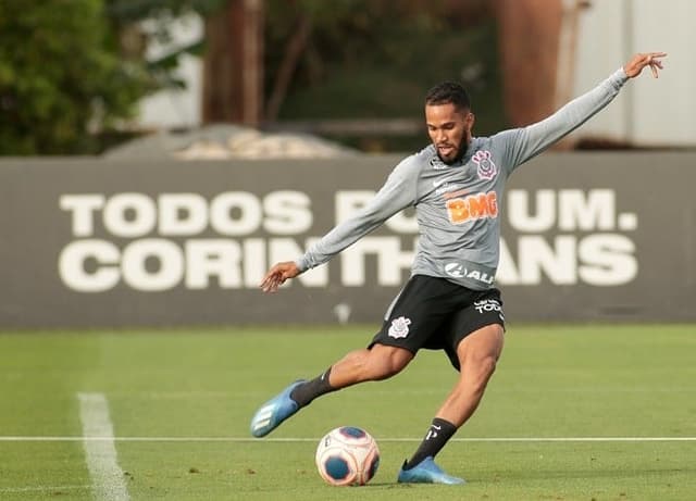 Everaldo - Treino Corinthians