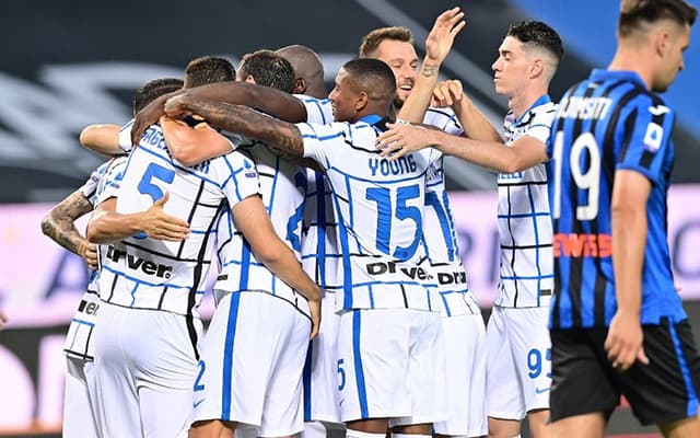 Atalanta x Inter - Comemoração