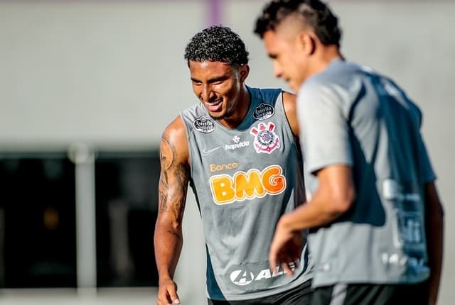 Éderson - Treino Corinthians