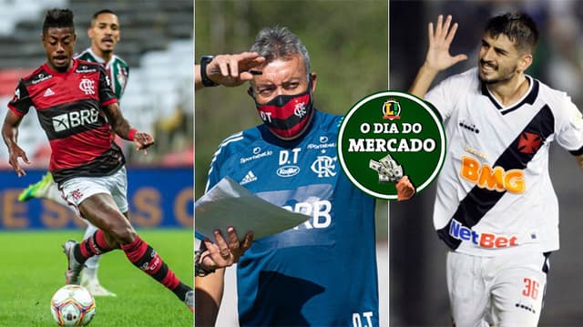 Dia do Mercado - Bruno Henrique, Domènec Torrent e Ricardo Graça