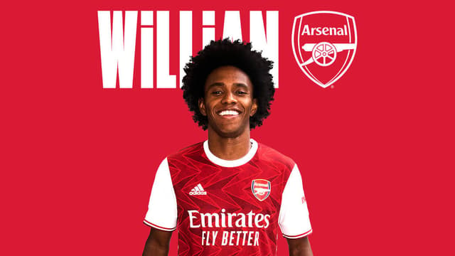 Willian no Arsenal