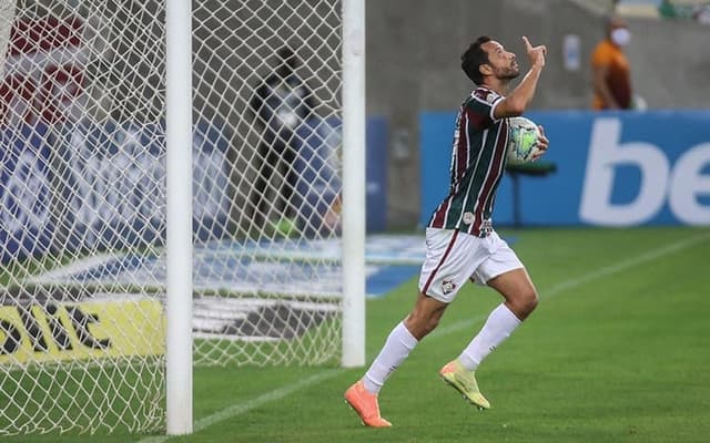 Fluminense x Internacional - Comemoração