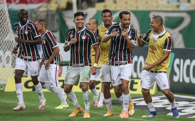 Fluminense x Internacional - Comemoração