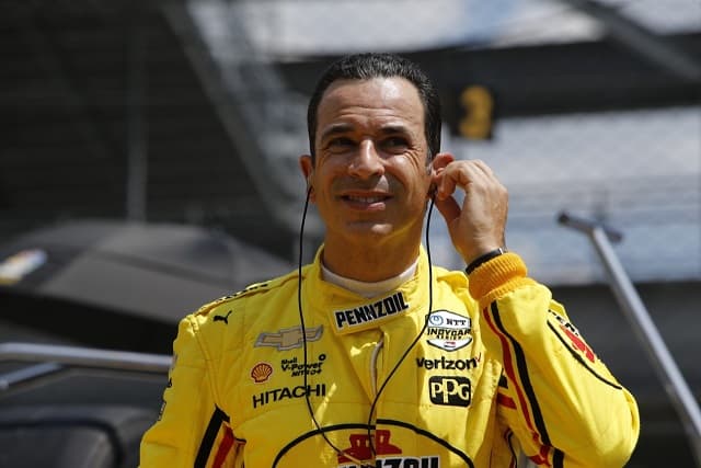 Helio Castroneves em Indianapolis (Foto: Divulgação/IMS Media)