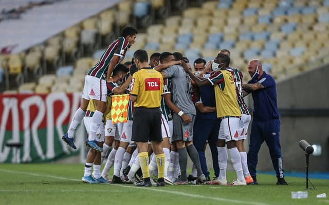 Fluminense x Vasco - Comemoração