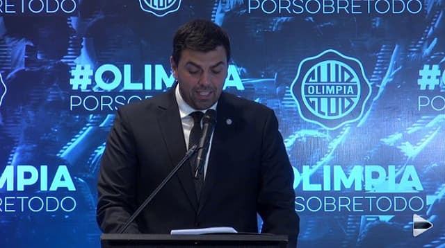 Marco Trovato, presidente do Olimpia