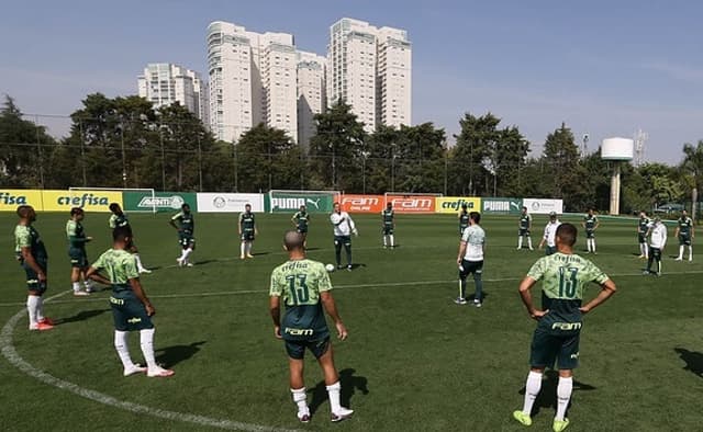 Treino Palmeiras