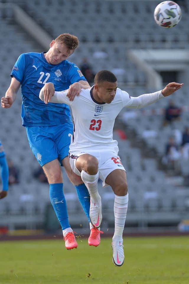 Mason Greenwood - Islândia x Inglaterra