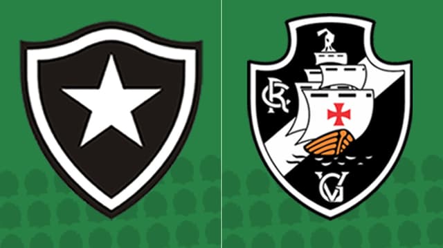 Montagem - Botafogo x Vasco