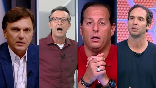 Montagem - Mauro Neves, Neto, Benja e Caio Ribeiro