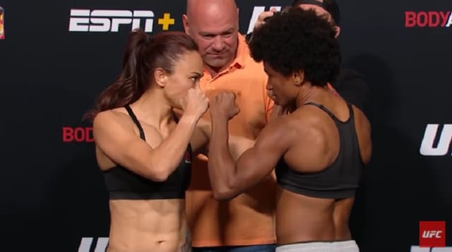 Michelle Waterson e Angela Hill vão fazer a luta principal do UFC Vegas 10 (Foto: Reprodução/YouTube/UFC)