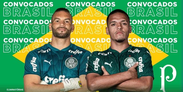 Weverton e Gabriel Menino