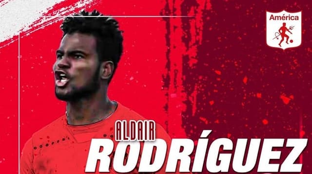 Aldair Rodríguez no América de Cali