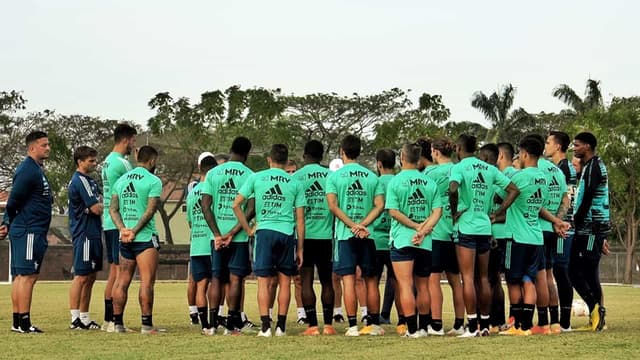 Treino do Flamengo - Guayaquil - Libertadores