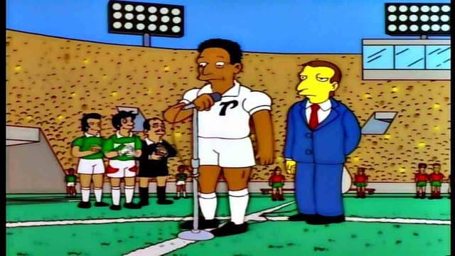 Pelé - Simpsons