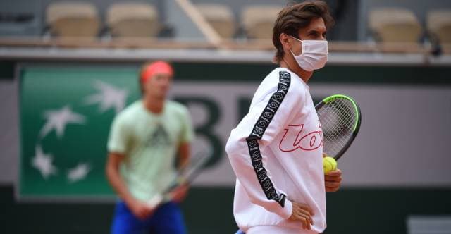 David Ferrer comanda treino de Alexander Zverev em Roland Garros