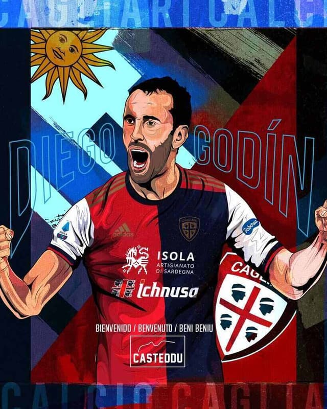 Diego Godín, Cagliari