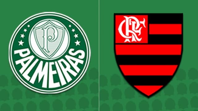 Montagem Duelos - Palmeiras e Flamengo