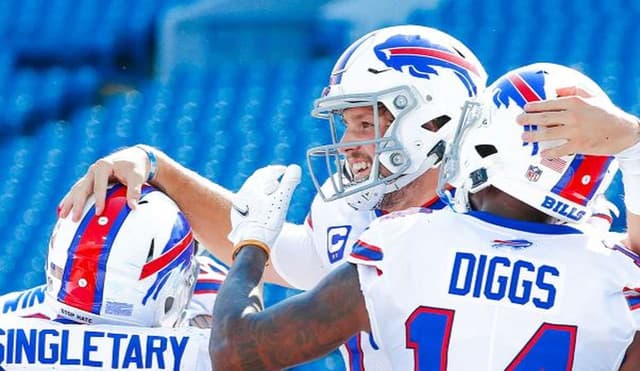 Buffalo Bills Josh Allen Stefon Diggs