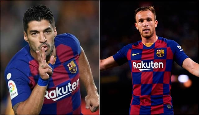 Montagem - Suárez e Arthur - Barcelona