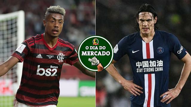 Dia do Mercado - Bruno Henrique e Cavani