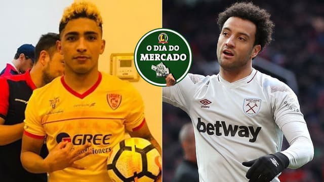 Montagem - Bismarck e Felipe Anderson