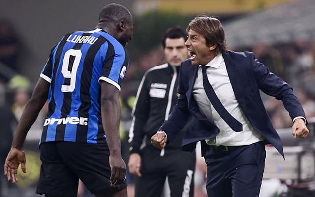 Lukaku e Conte - Inter