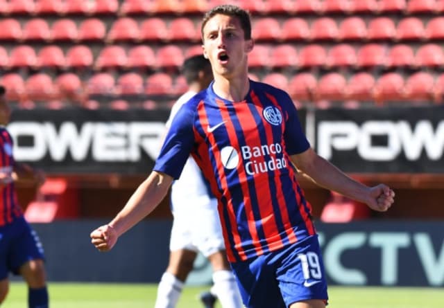 Agustin Hausch, de 17 anos, promessa do San Lorenzo