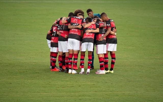 Flamengo x Goiás - Elenco