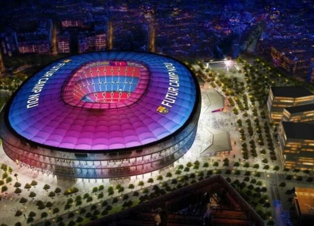 Projeto de reforma do Camp Nou, estádio do Barcelona