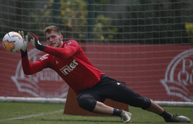 Lucas Perri é o reserva imediato do gol do São Paulo