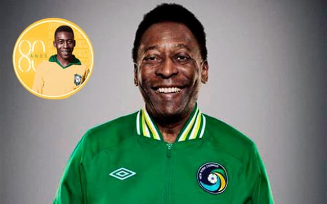 Pelé - 80 anos (SELO)