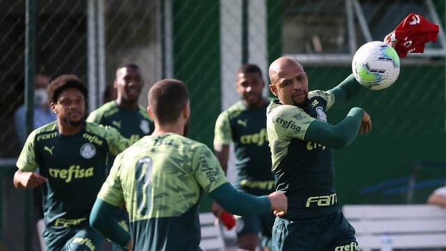 Treino Palmeiras