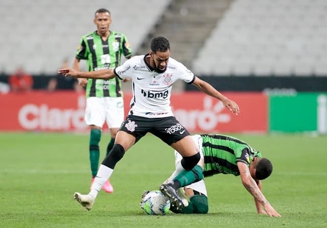 Everaldo - Corinthians x América-MG