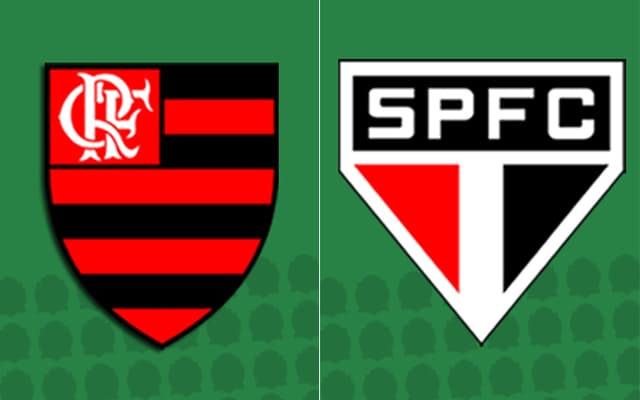 Montagem Duelos - Flamengo x São Paulo