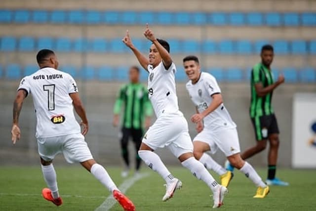 O gol do Galo sub-20 foi anotado por  Echaporã ainda no primeiro tempo