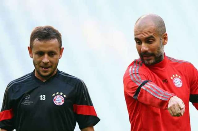 Rafinha e Guardiola