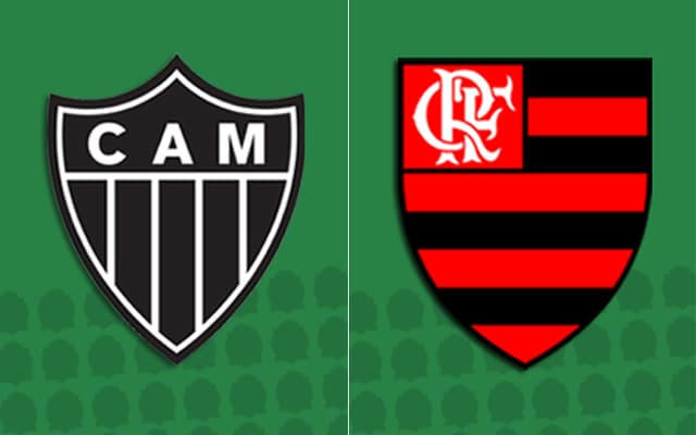 Montagem Duelos - Atlético MG x Flamengo