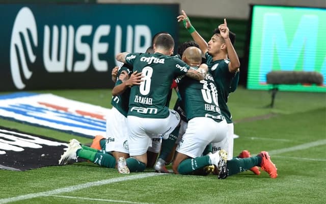 Comemoração - Palmeiras x RB Bragantino