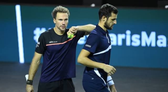 Brunos Soares e Mate Pavic na semifinal do Masters 1000 de Paris