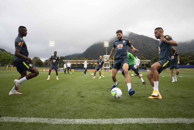 Treino Seleção Brasileira