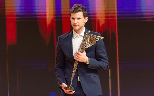 Dominic Thiem recebe prêmio Niki de Atleta do Ano na Áustria